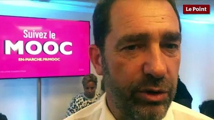 Christophe Castaner présente le MOOC d'En marche
