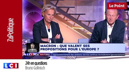 Le ZaPolitique - Macron sur l'Europe : "Ce discours est énorme", pour Cohn-Bendit