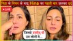 Hina Khan First 'Emotional' Live After Her Father Passed Away | Thanks Fans For Support