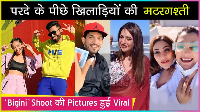 Khatron Ke Khiladi 11 Contestants Behind The Scenes Fun Moments |Arjun, Anushka,Divyanka,Nikki