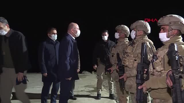 HAKKARİ Bakan Soylu: Çukurca'da 3 sivili katleden turuncu listedeki terörist öldürüldü