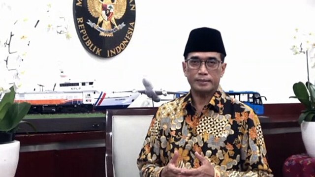 Ucapan Idulfitri dari Menteri Perhubungan Budi Karya Sumadi