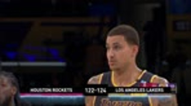 Kuzma late show gives Lakers hope of dodging play-in tournament