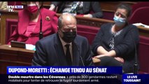 Échange tendu au Sénat entre Éric Dupond-Moretti et la sénatrice LR Laurence Garnier sur le féminicide à Mérignac