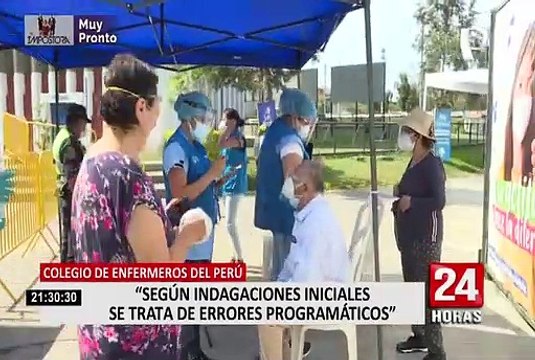 Decano del CMP sobre vacunación con 'jeringas vacías': Son hechos condenables, pero muy aislados