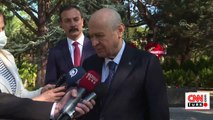 MHP Genel Başkanı Bahçeli, Alparslan Türkeş'in kabrini ziyaret etti