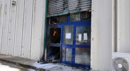 Casamassima (BA) - Deposito di abbigliamento in fiamme (13.05.21)