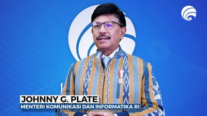 Ucapan Idulfitri dari Menkominfo Johnny G Plate