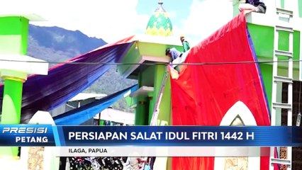 Mengintip Perayaan Idulfitri di Distrik Ilaga, Papua