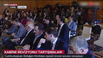 Cumhurbaşkanı Erdoğan'dan kabine değişikliği açıklaması