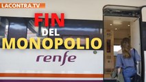 El principio del fin del monopolio ferroviario en España