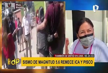 Sismo de 5.6 en Ica: Defensa Civil no ha reportado daños personales ni materiales