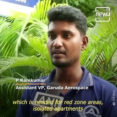 Drones Used In Chennai To Deliver Essentials To COVID Patients