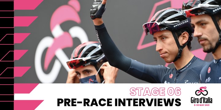 Giro d’Italia 2021 | Stage 6 | Interviews pre race