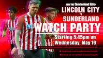 League One play-off semi-final first leg: Lincoln City v Sunderland - Watch Party