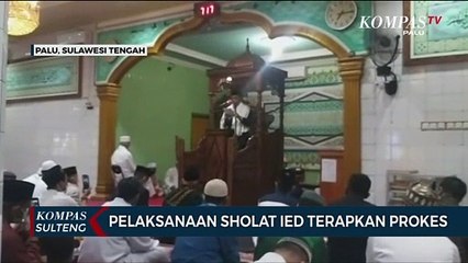 Pelaksanaan Sholat Ied Terapkan Prokes