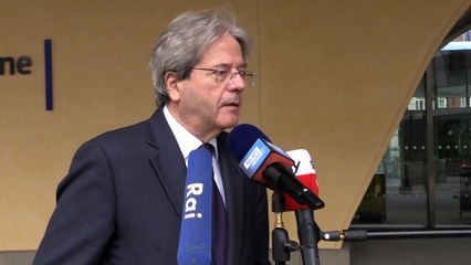 UE, Gentiloni: "In previsioni economiche dati incoraggianti”