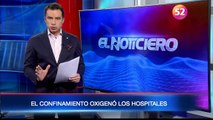 Confinamiento está dando resultados y oxigenó los hospitales