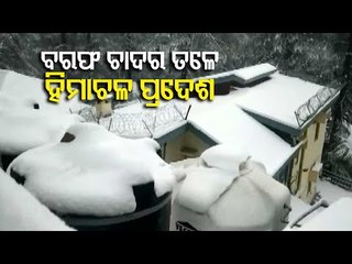 WATCH | Shimla Receives Season's First Snowfall