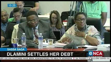 Bathabile Dlamini settles her debt