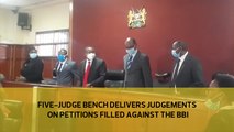 Five-judge bench delivers judgments on petitions filed against the BBI