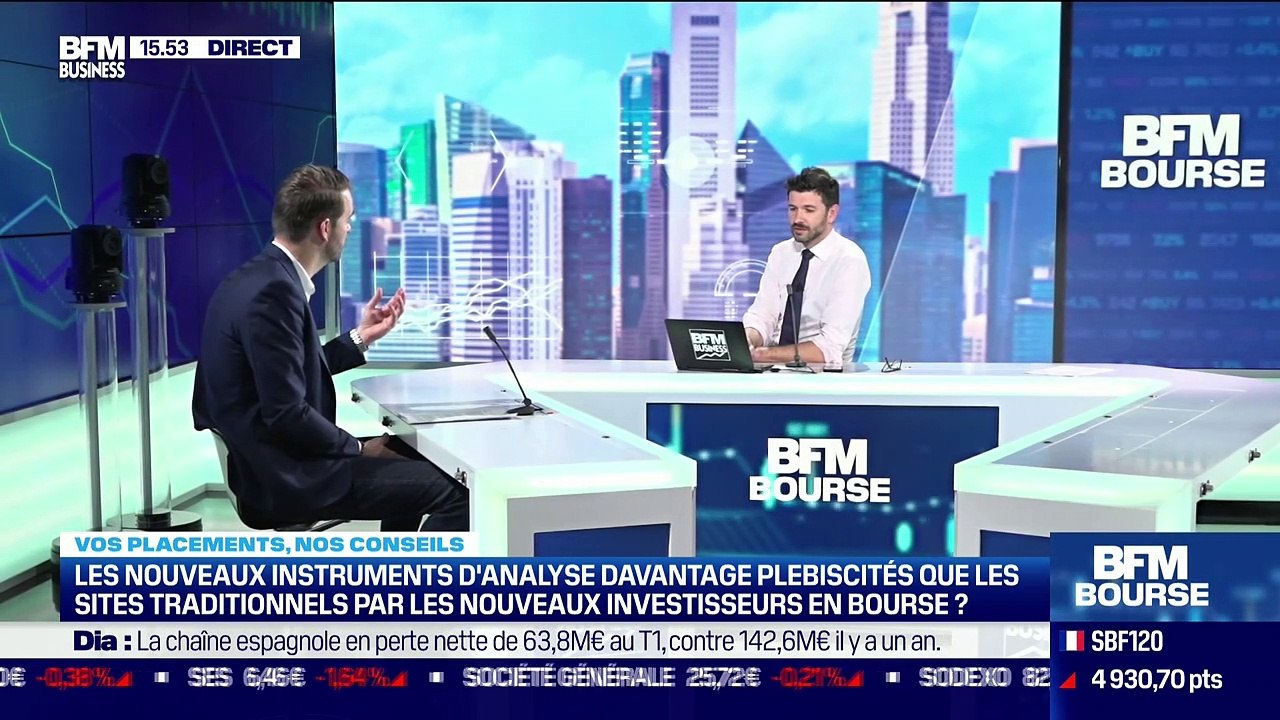 Johann Schneide (MonConseilBoursier) : MonConseilBoursier propose des instruments spécifiques pour apprécier le potentiel des titres en Bourse, quels sont-ils ? - 13/05