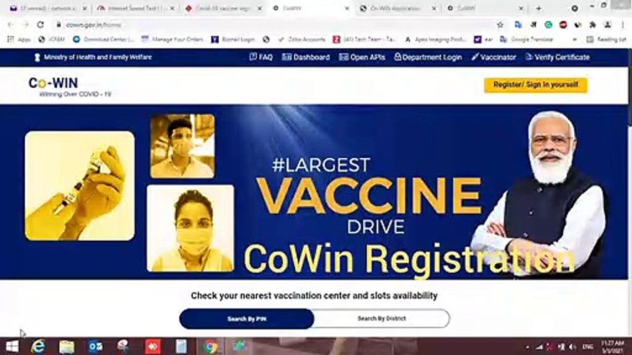 CoWIN Registration For 18+ In India  COVID-19 Vaccination Process