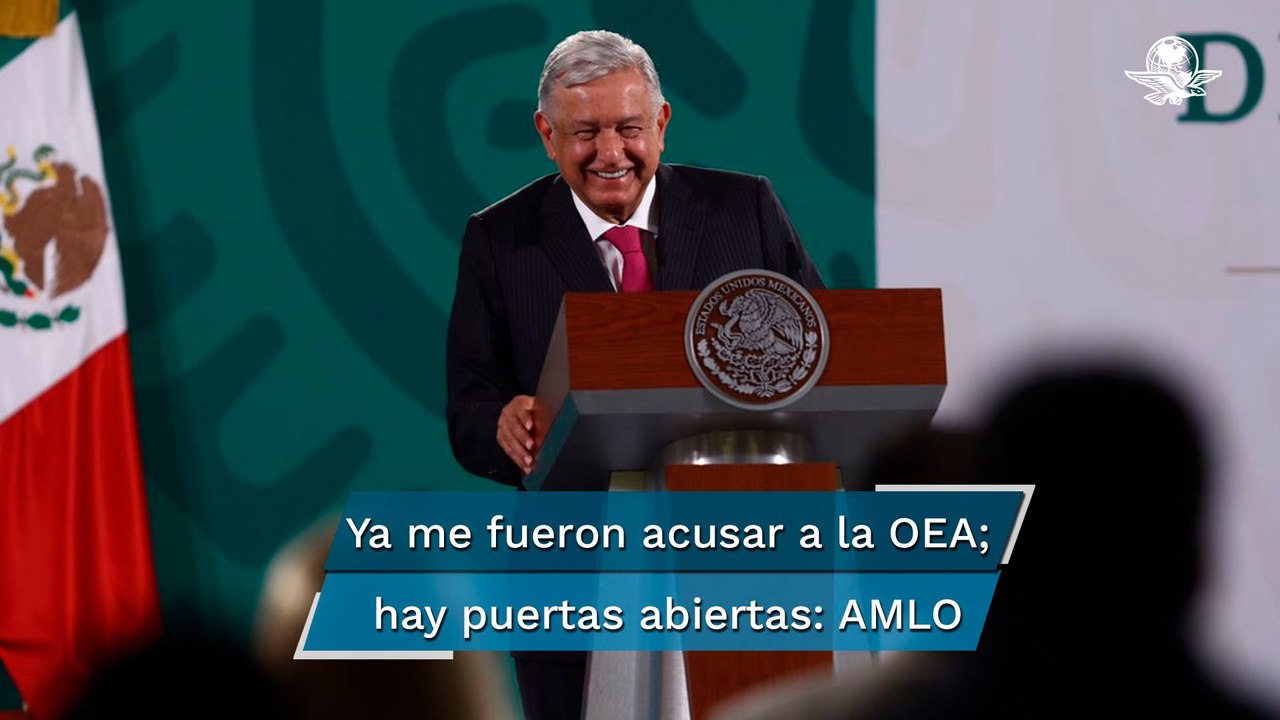 “No tenemos nada que ocultar": dice AMLO tras denuncia de Adrián de la Garza ante la OEA
