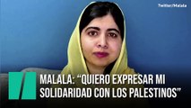 Malala pide a los líderes mundiales que actúen inmediatamente en Gaza