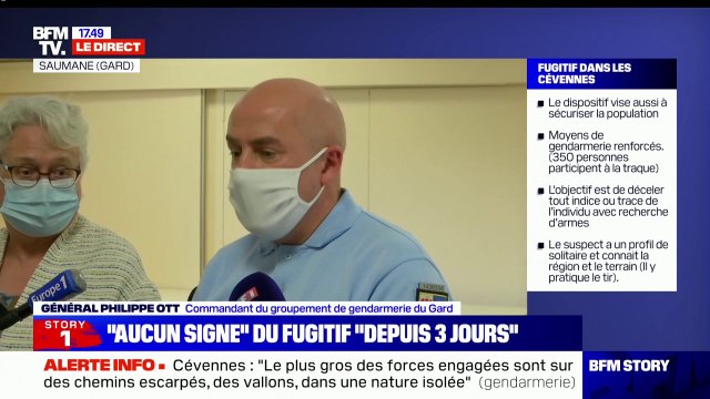 Cévennes: Nous sommes convaincus qu'il n'est pas très loin , selon la gendarmerie