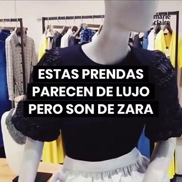 Estas prendas parecen de lujo pero son de Zara