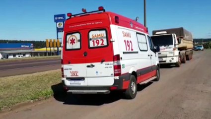 Homem é socorrido pelo Samu no Parque São Paulo