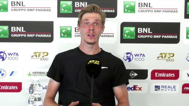ATP - Rome 2021 - Denis Shapovalov after his loss to Rafael Nadal : If you lose, you lose but, yeah, I'll sleep fine.