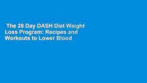The 28 Day DASH Diet Weight Loss Program: Recipes and Workouts to Lower Blood Pressure and