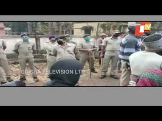 Elephant Herd Wreaks Havoc, Villagers Block Road Alleging Admin Inaction In Mayurbhanj