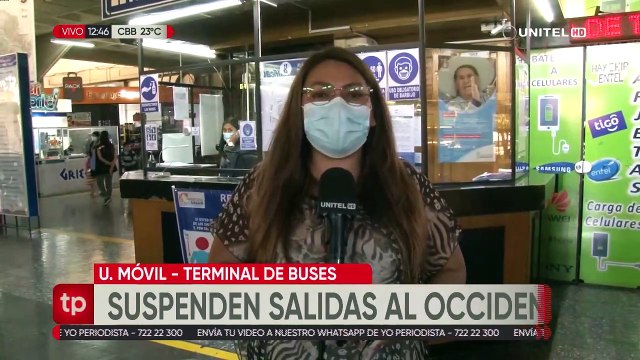 Cochabamba: suspenden las salidas al oriente y occidente del país por bloqueos del transporte pesado