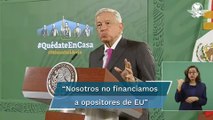 AMLO exige a Estados Unidos que deje de financiar a MCCI; 