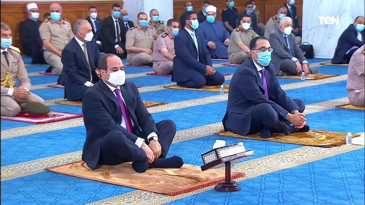 خطبة صلاة عيد "الفطر المبارك" بحضور السيد الرئيس عبد الفتاح السيسي