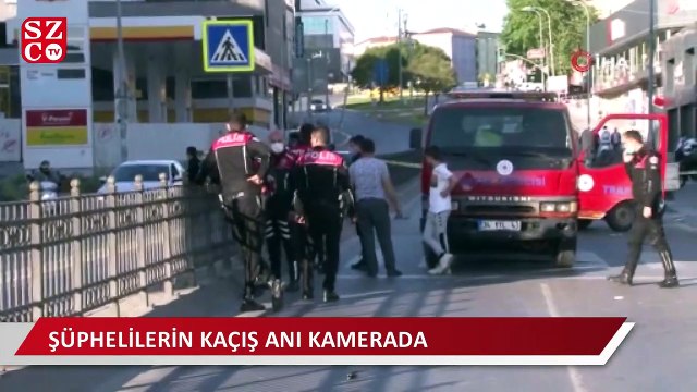 Pendik’te hız yapan sürücü otobüs durağına daldı: 4 yaralı