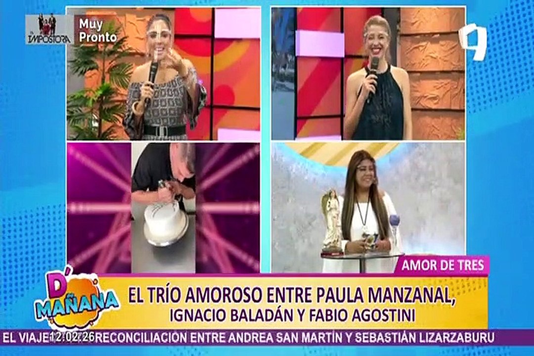 Las Picantitas del Espectáculo: El trío amoroso de Paula Manzanal levanta polémica