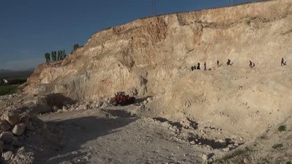 Erciş'te uçurumdan düşen at 5 saatlik çalışmayla kurtarıldı