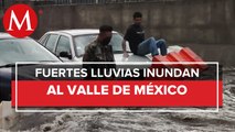 Intensa lluvia provoca severas afectaciones en la zona oriente del Estado de México