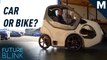 DryCycle looks like a mini electric car...but it's made for bike paths — Future Blink