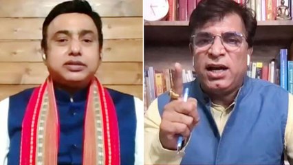 Download Video: Syed Zafar had verbal spat with Abhay Dubey over vaccine