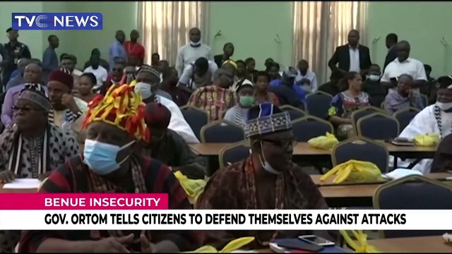 Gov. Ortom tells citizens to defend themselves against attacks