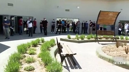 Sağlık çalışanlarının eşleri aşılanmaya başladı