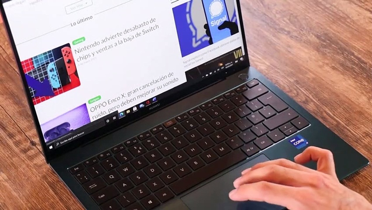 HUAWEI MateBook X Pro 2021: una PC poderosa y liviana