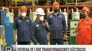 Miranda | Entregan 1.500 transformadores para optimizar el Sistema Eléctrico Nacional