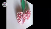 Easy Way To Make Paper Flowers | Origami Paper Crafts | Paper Flower Diy | Great Paper Art