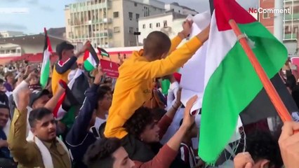 İsrail-Filistin çatışması Dünya'nın farklı yerlerinde protesto edildi